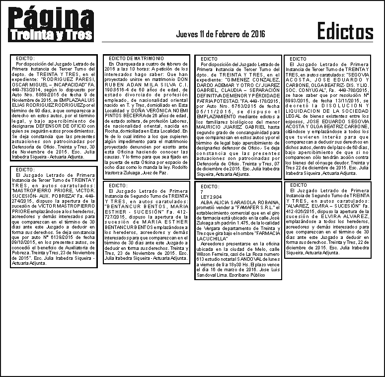 edictos 11-2-16