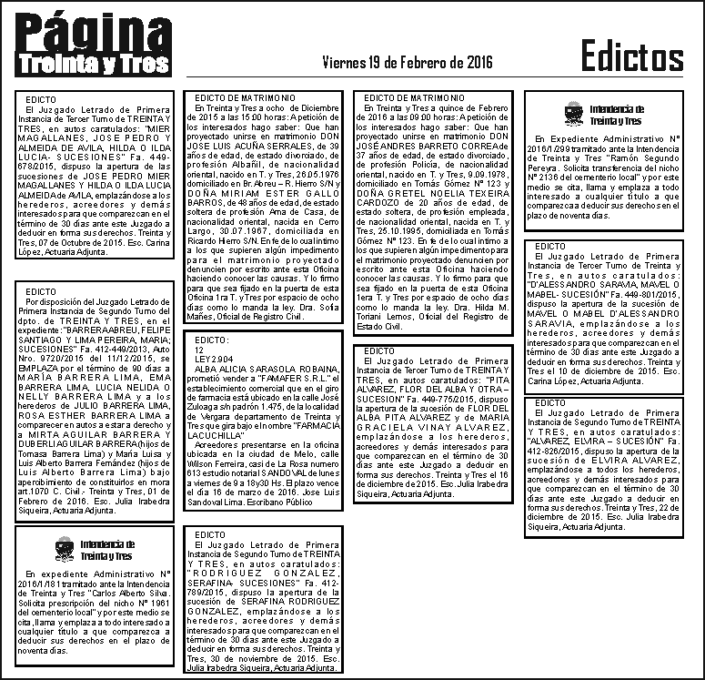 edictos 19-2-16