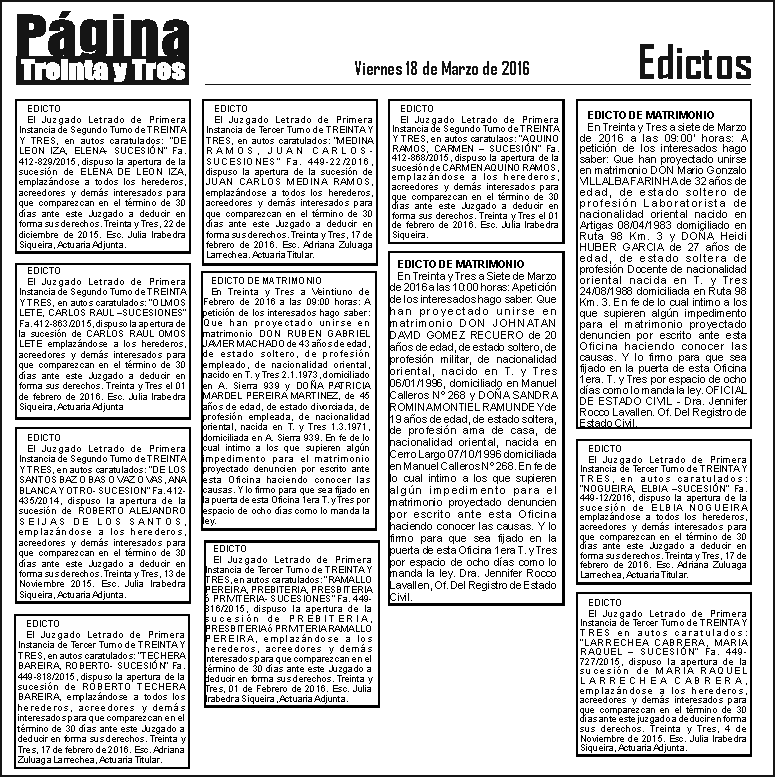 edictos 18-3-16