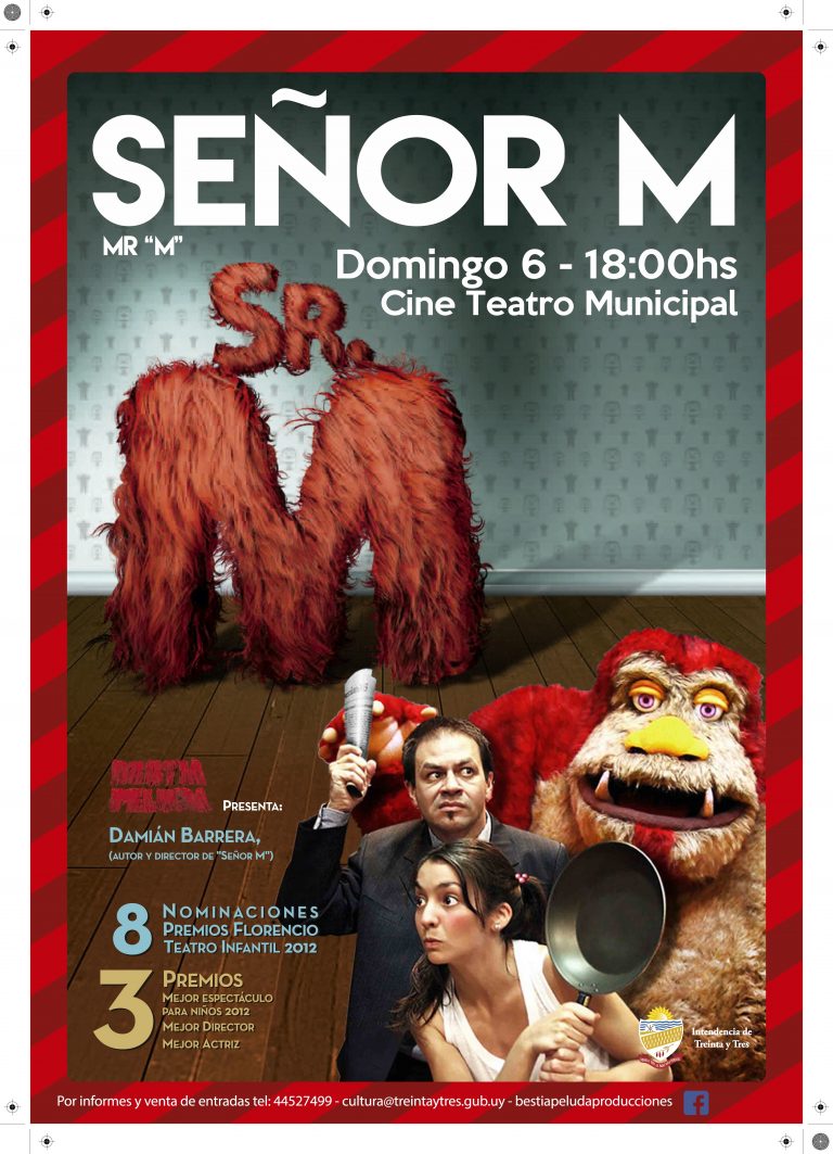 afiche-a3-senor-m-treinta-y-tres