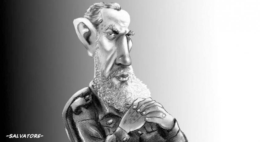 fidel-caricatura