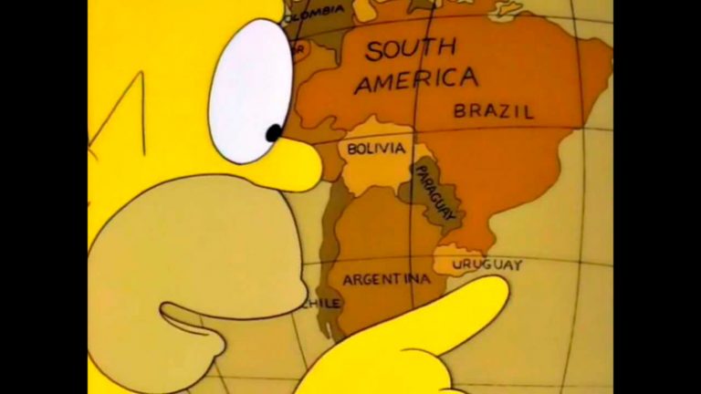 uruguay simpsons