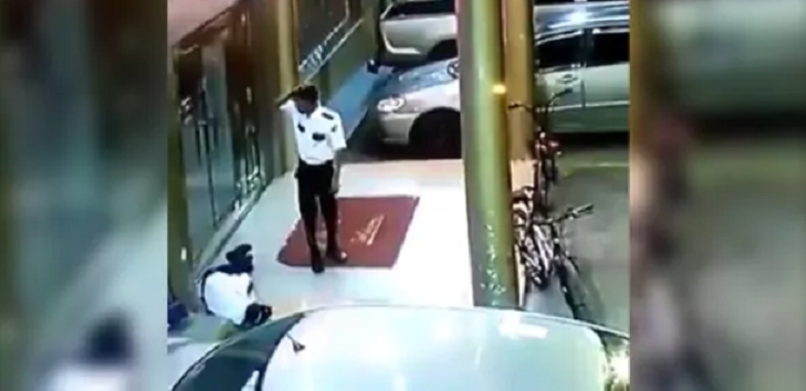 Guardia dispara a compañero