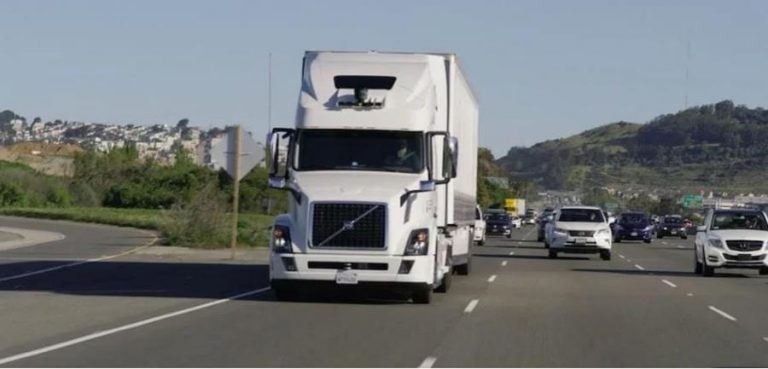 camion autonomo uber
