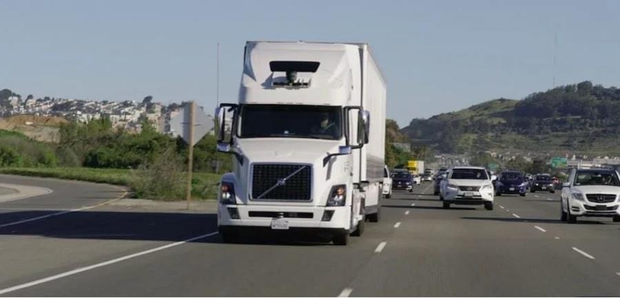 camion autonomo uber