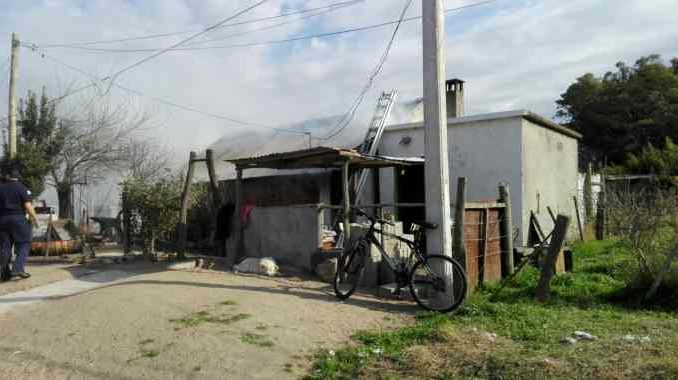 casa incendiada