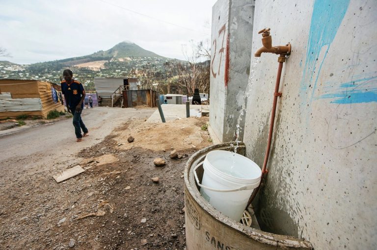 Ciudad del cabo sin agua