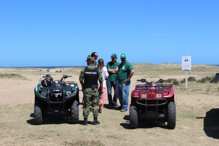 Vehículo playa -observador
