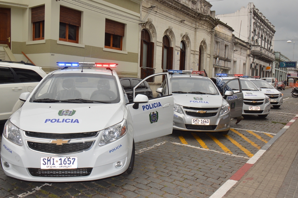 Vehículos policiales