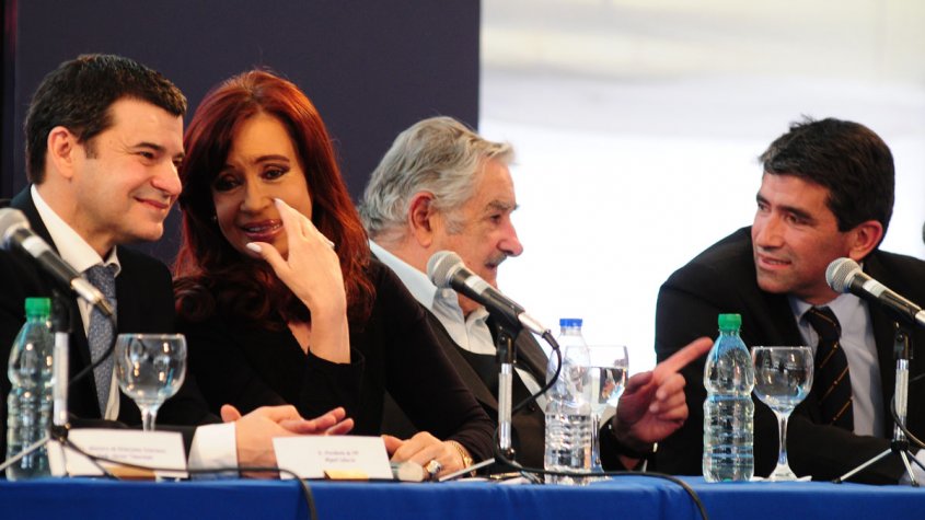 Reunión Mujica, Cristina, Sendic -observador