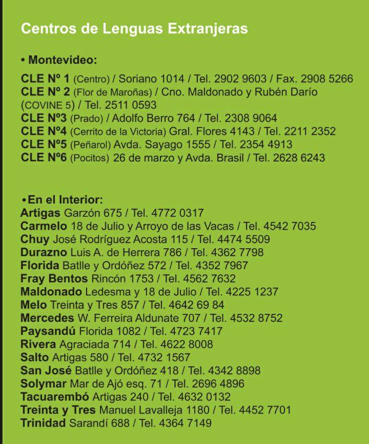 Centro Lenguas Extranjeras