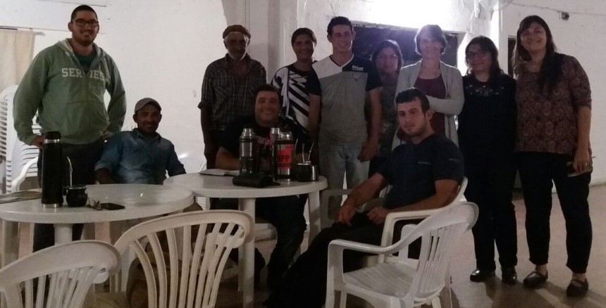 Trabajadores arroceros