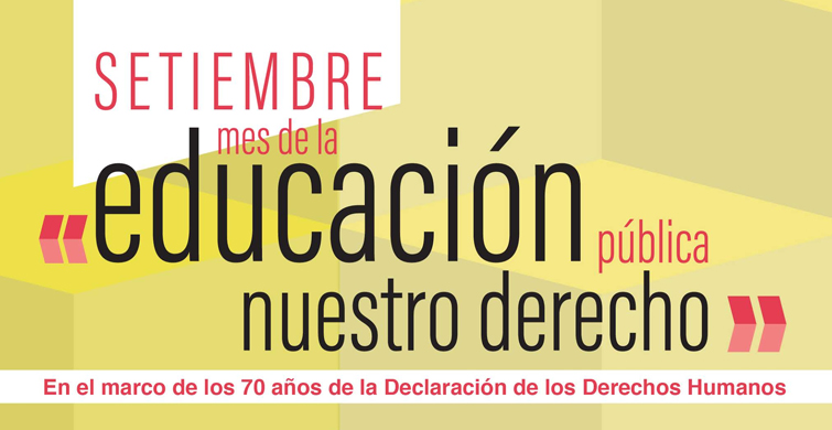 Educación setiembre
