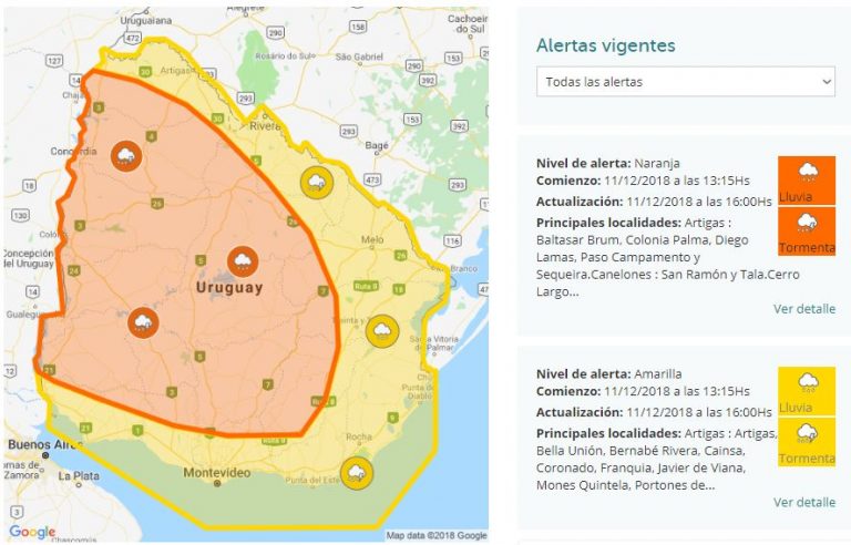 Alerta naranja 11-12