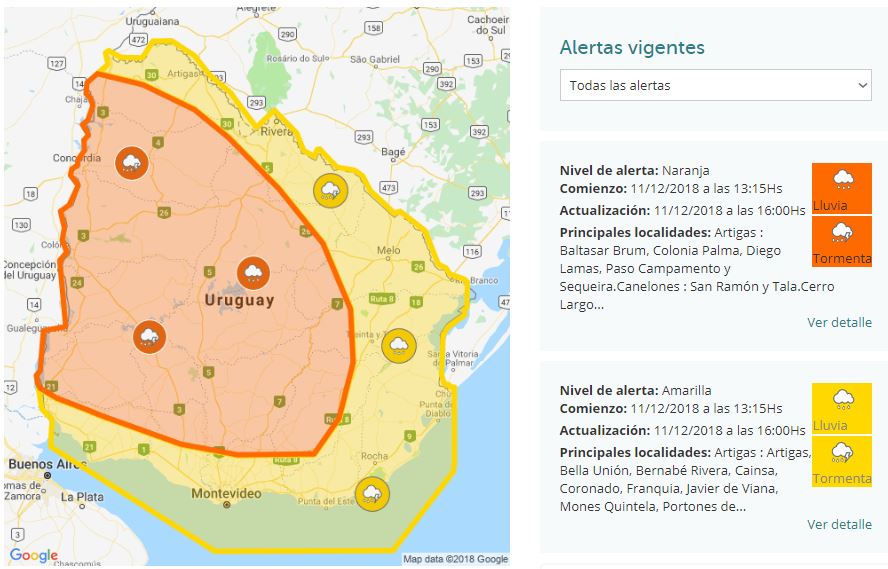 Alerta naranja 11-12