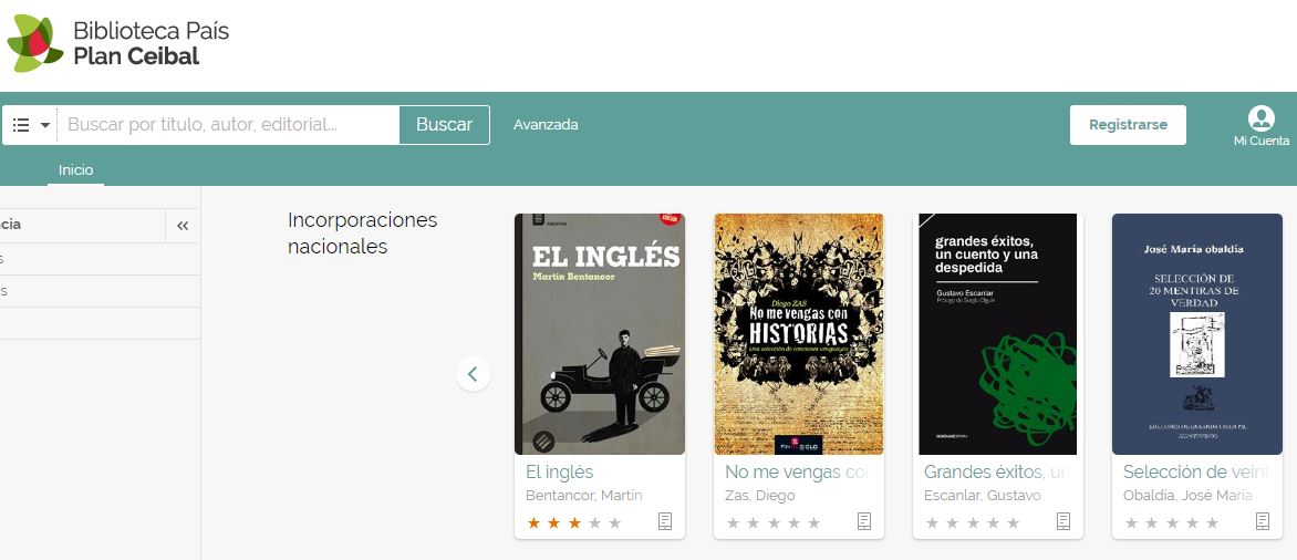 Bibioteca Pais Plan Ceibal