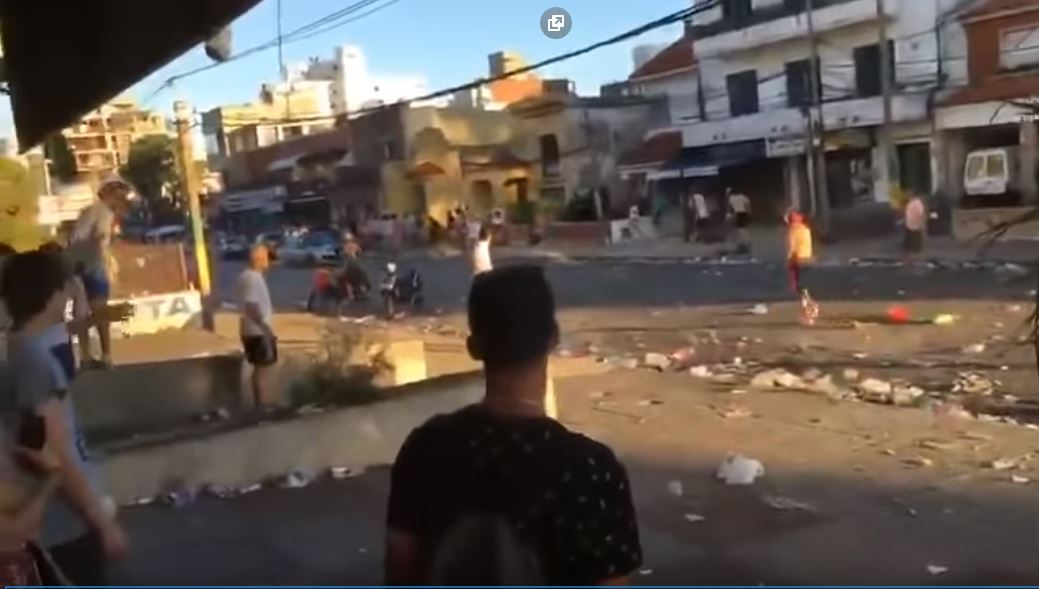 Fiesta violenta Malvín