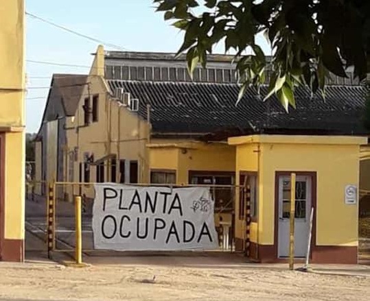 Planta Saman Varela ocupada