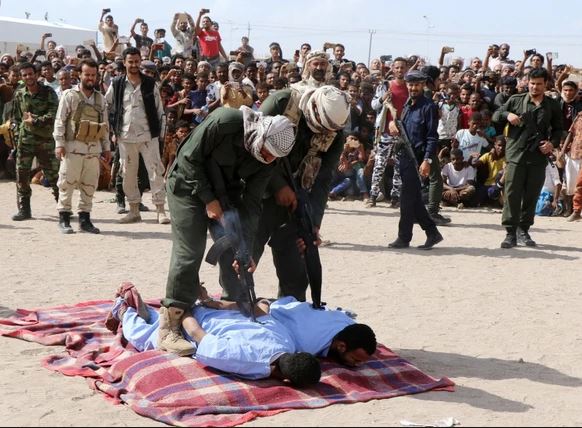 Violadores fusilados