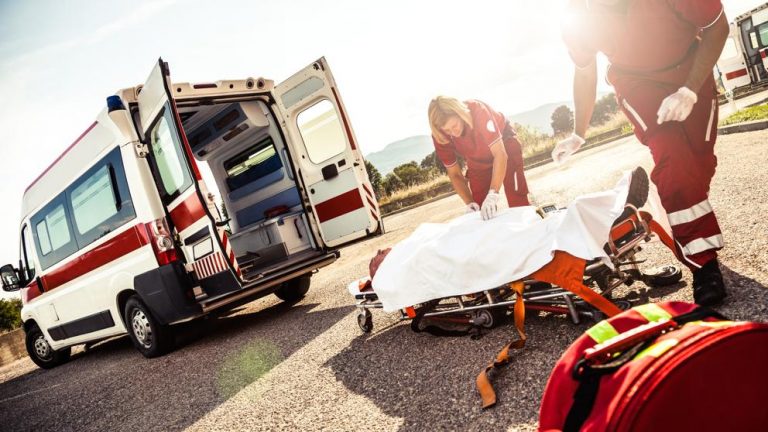 Accidente ambulancia