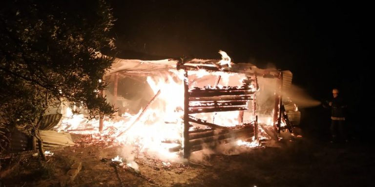 Casa incendiada -montevideo