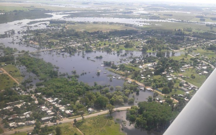 Durazo inundado - foto archivo FAU