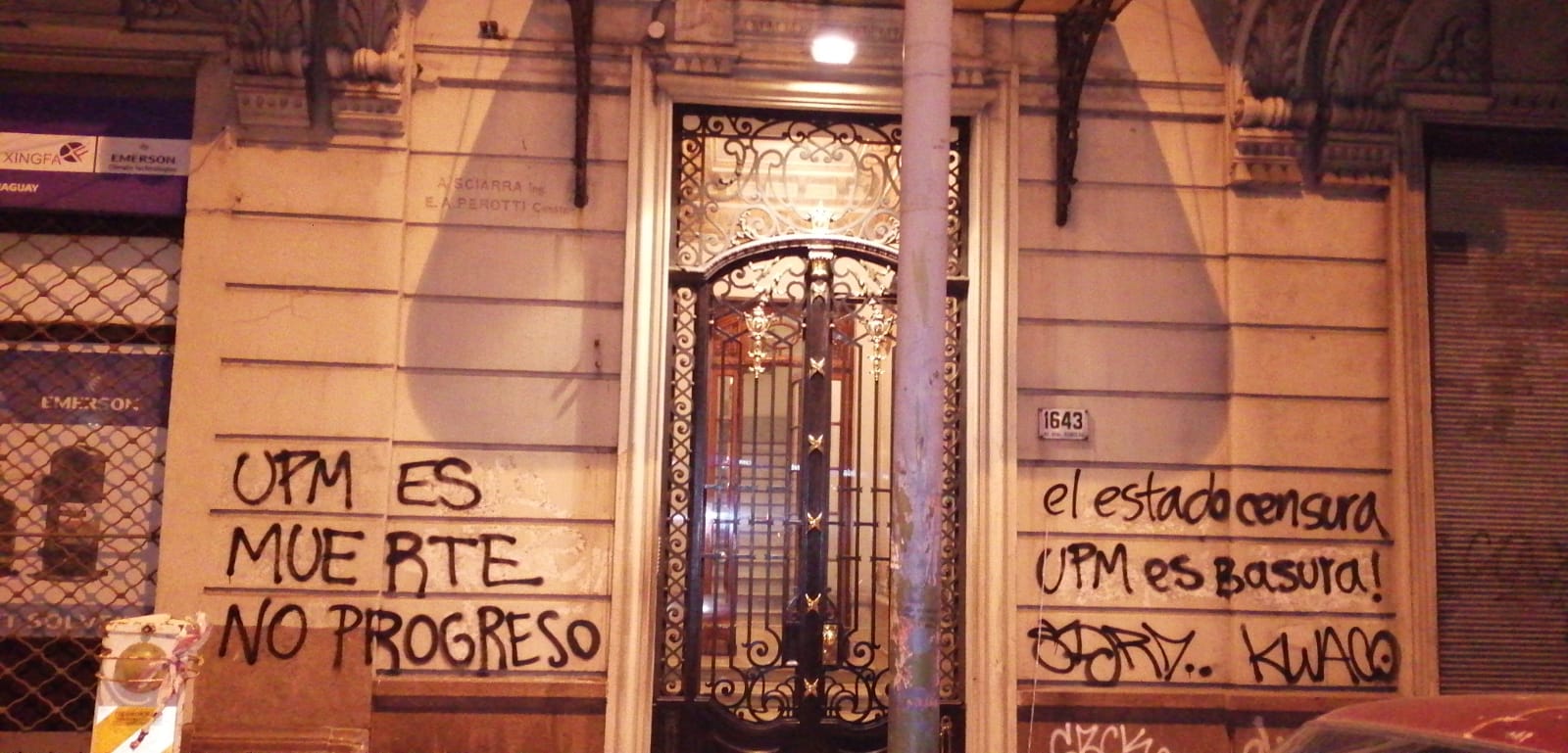 Detenidos por marcha ambientalista