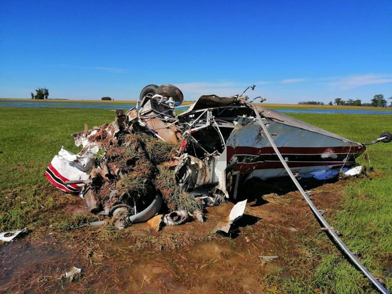 Avioneta estrellada -silviatechera