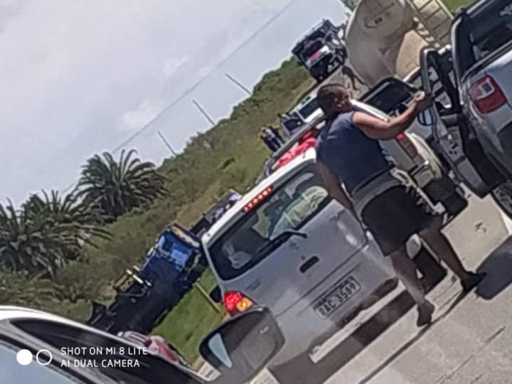 Accidente en ruta 7