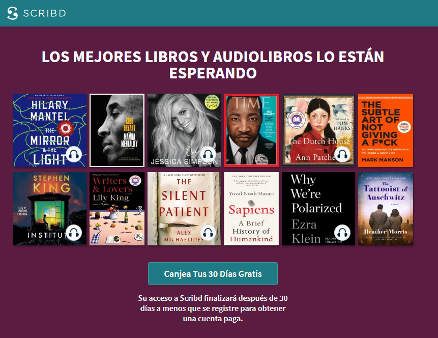 scribd promo