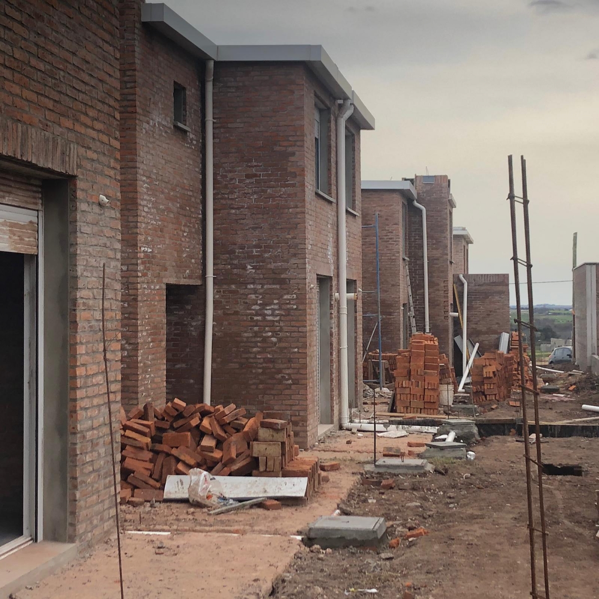 Viviendas en construcción