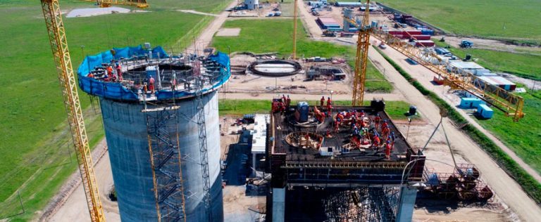 Planta en construcción