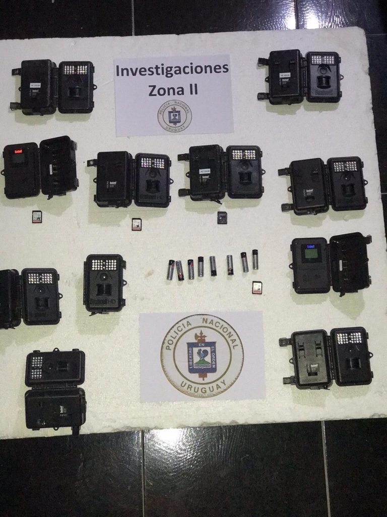 Cámaras vigilancia hurtadas