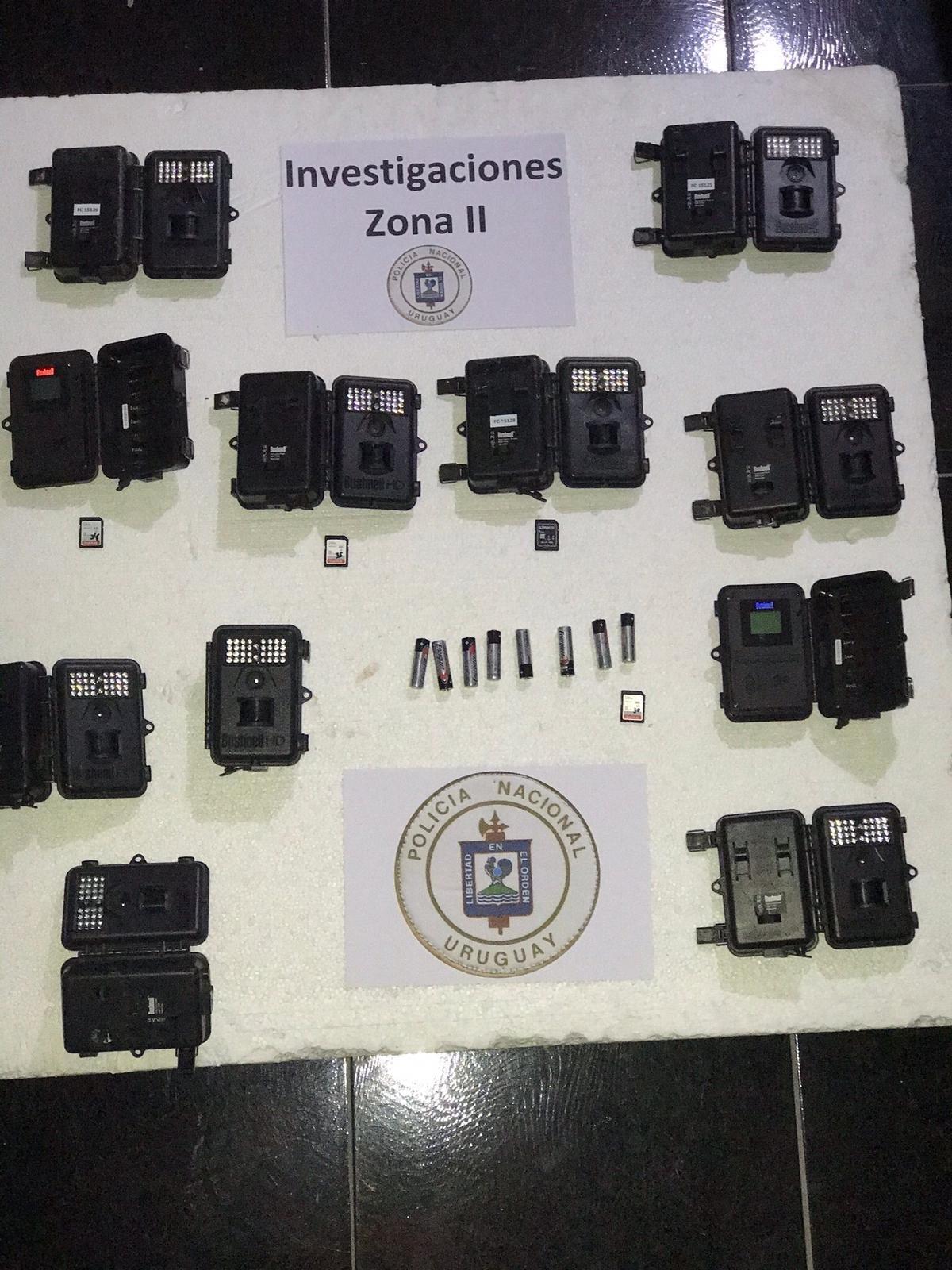 Cámaras vigilancia hurtadas