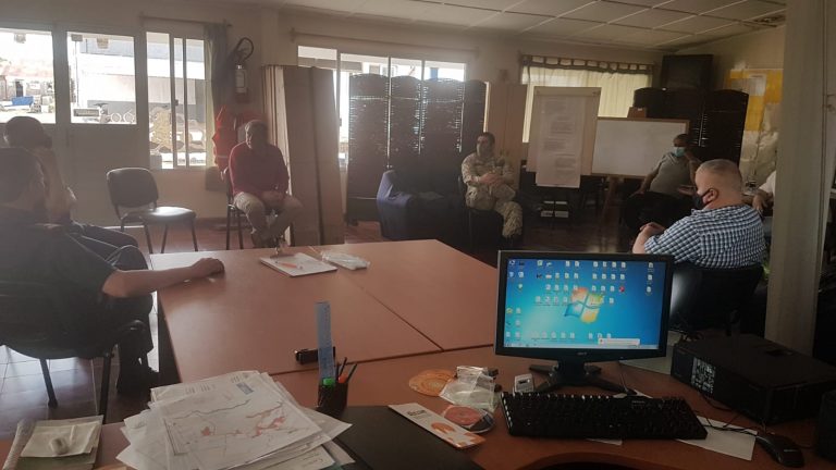 Reunión autoridades covid