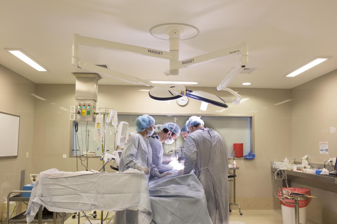 Quirófano, operación