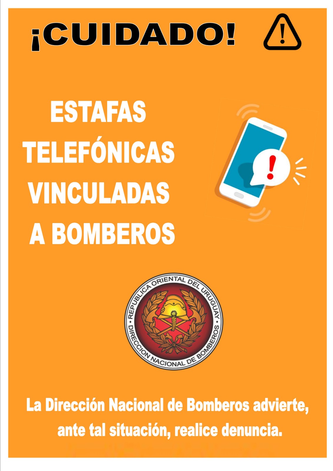 Estafas BOMBEROS