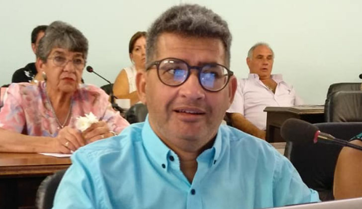 Gustavo Viera -presidente junta Cerro Largo