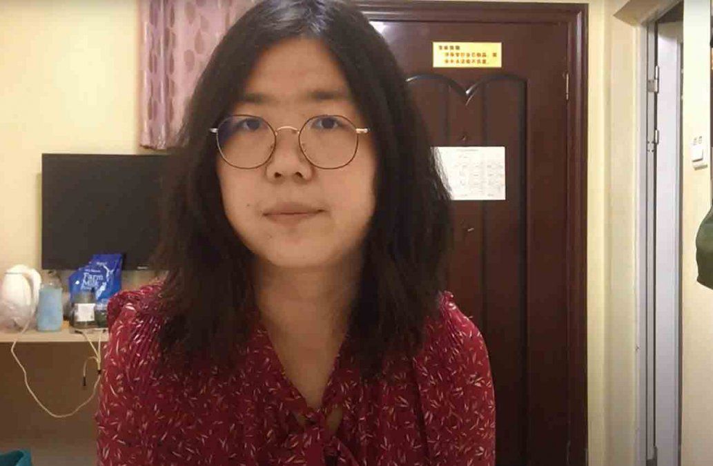 Reportera china condenada por informar sobre covid-19