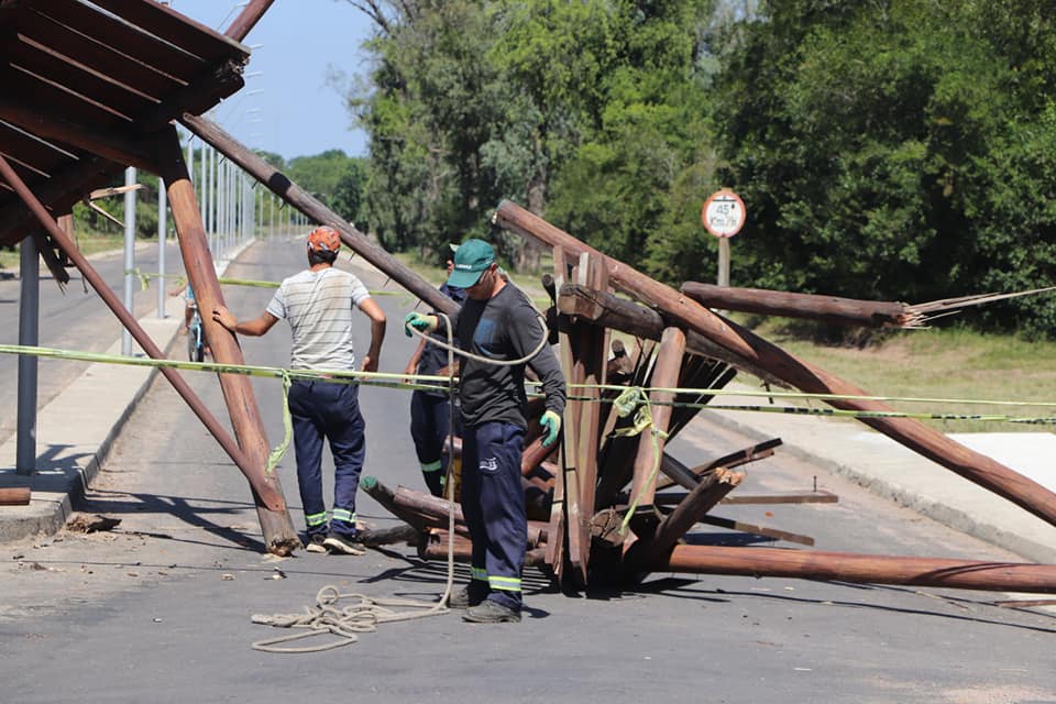 Puente limitador caido -idtt