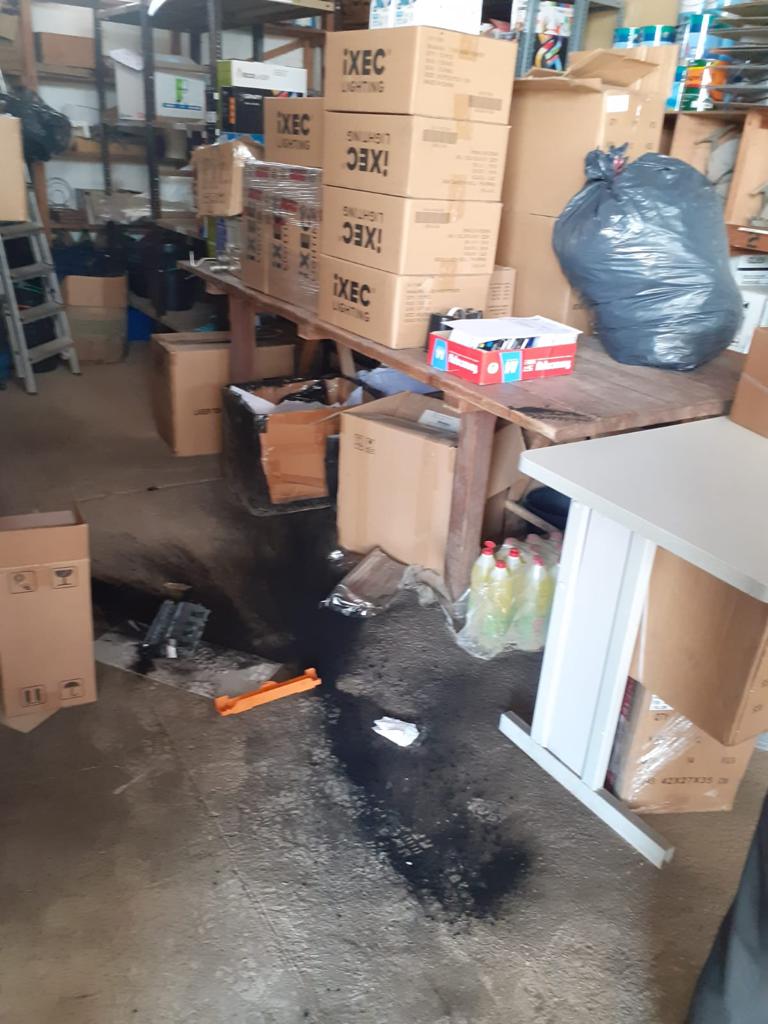 Destrozos en Durazno, por parte de ex edil (2)