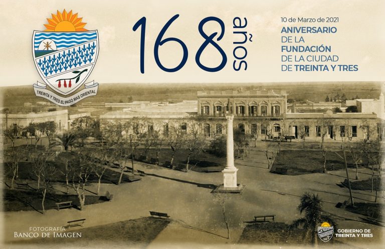 168 años de Treinta y Tres