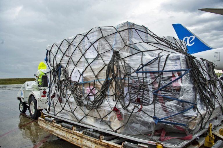 Donación de respiradores desde Arabia Saudita