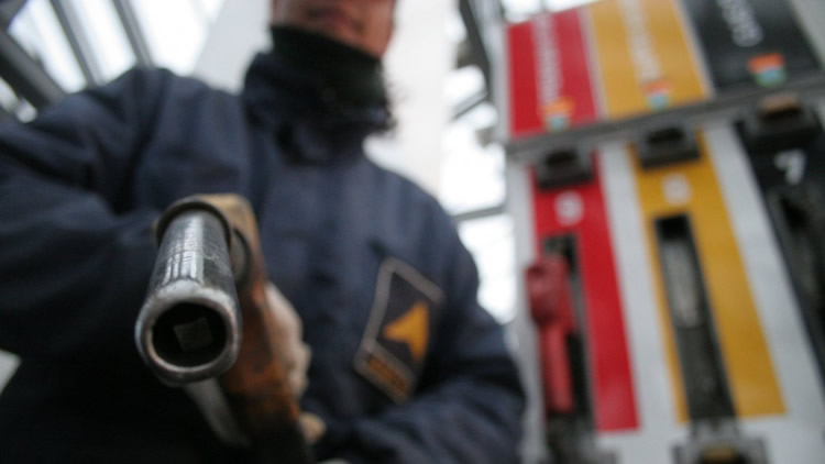 Surtidores combustible, nafta