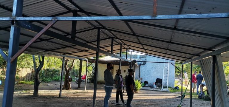 Techo merendero Nelsa Gomez