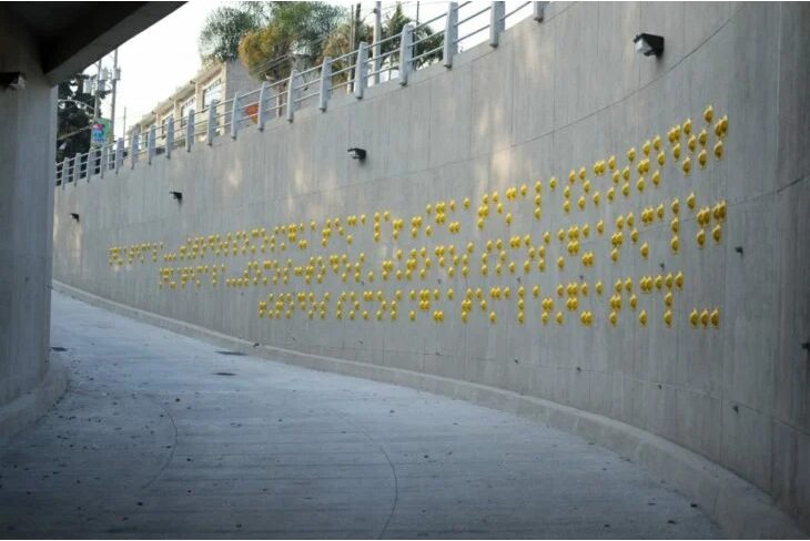Mensaje en braille - guatemala