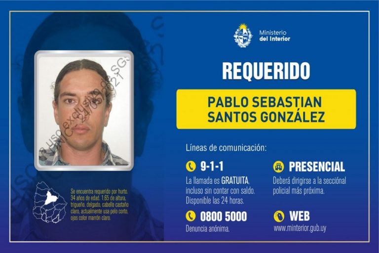 Pablo Santos -requerido