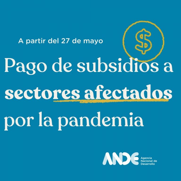 Pago de subsidios ANDE