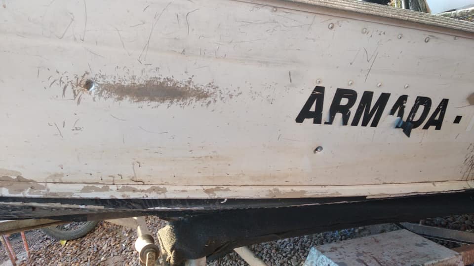 Disparos en embarcación de la Armada