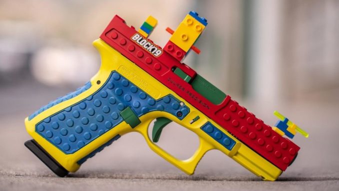 Pistola real que parece de juguete